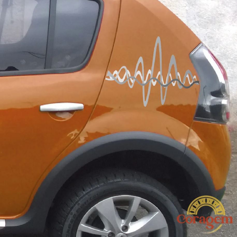 ADESIVO DECORATIVO RENAULT SANDERO STEPWAY - 