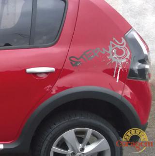 ADESIVO DECORATIVO RENAULT SANDERO STEPWAY - 