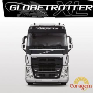 FAIXA ADESIVA VOLVO GLOBETROTTER XL - TESTEIRA BLACK OFF